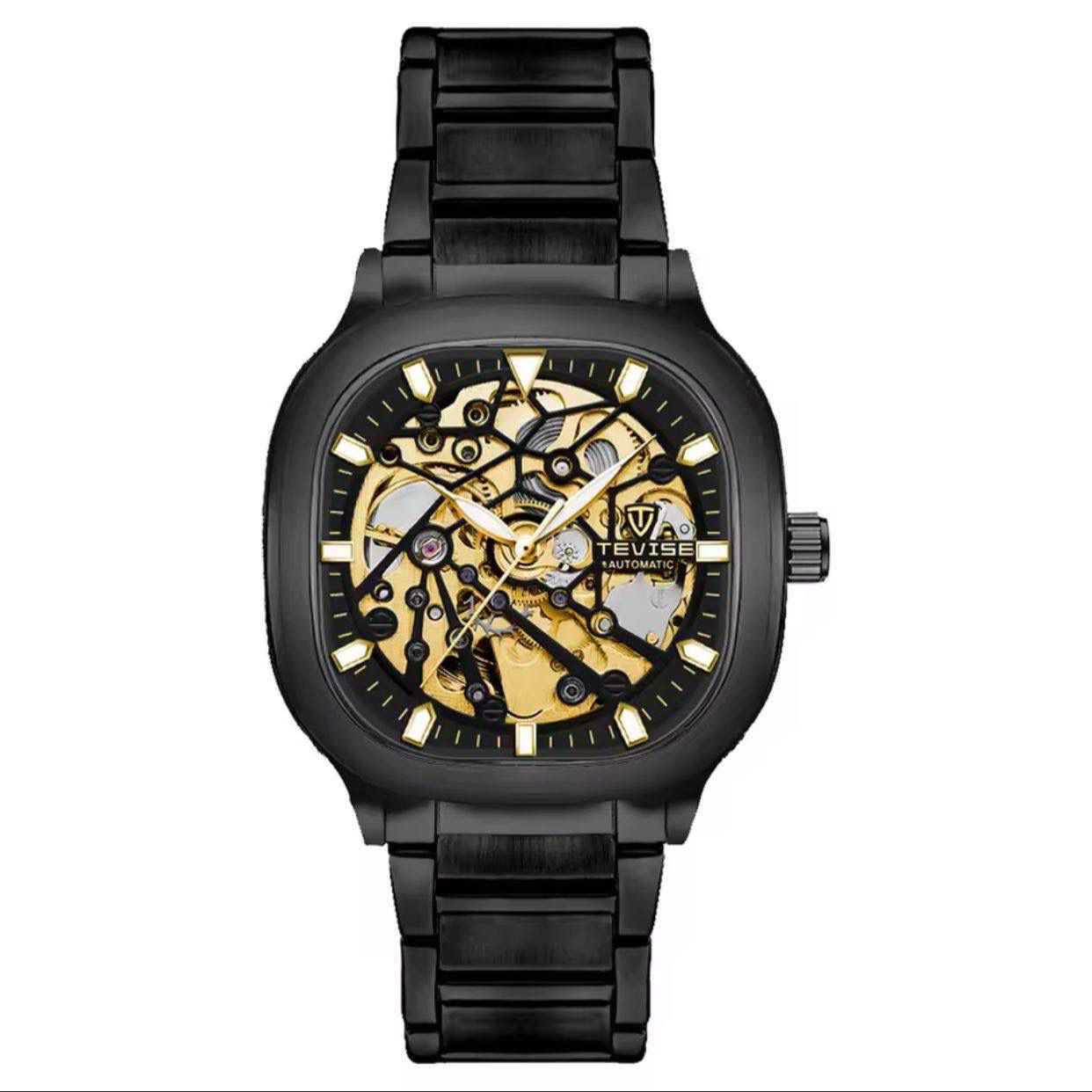 Automatic Tourbillon Mechanical Tevise T867A T612 T9831E Watches For Men