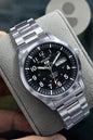 Seiko 5 Sports 7S36-0380 Automatic Men’s Stainless Steel Watch – Day & Date, 30M Water Resistant