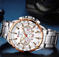 curren chronograph watch collection  8363 8418 and lady's watch 9094 quartz water resistant