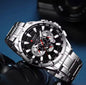curren chronograph watch collection  8363 8418 and lady's watch 9094 quartz water resistant