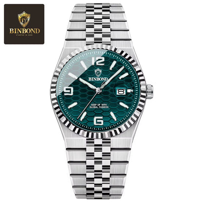 Mens Binbond B8181 and B102 Quartz Water resistant Luminous watch