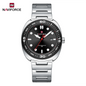 NAVIFORCE 9250 Luxury Men's Sport Watches Luxury Stainless Steel Strap 30M Waterproof Date Display Male Quartz Wristwatch