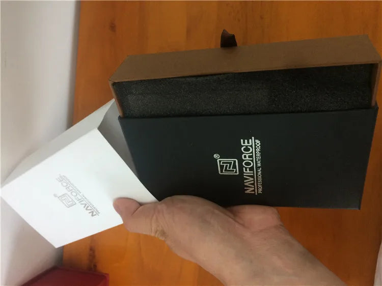 NAVIFORCE Watch Boxes Classic High Quality Watch Box