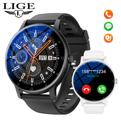 LIGE BW0618 Sport Smart Watch for Men Women Factory Heart Rate Blood Pressure Health Activity Tracker Email IP68 Silicone
