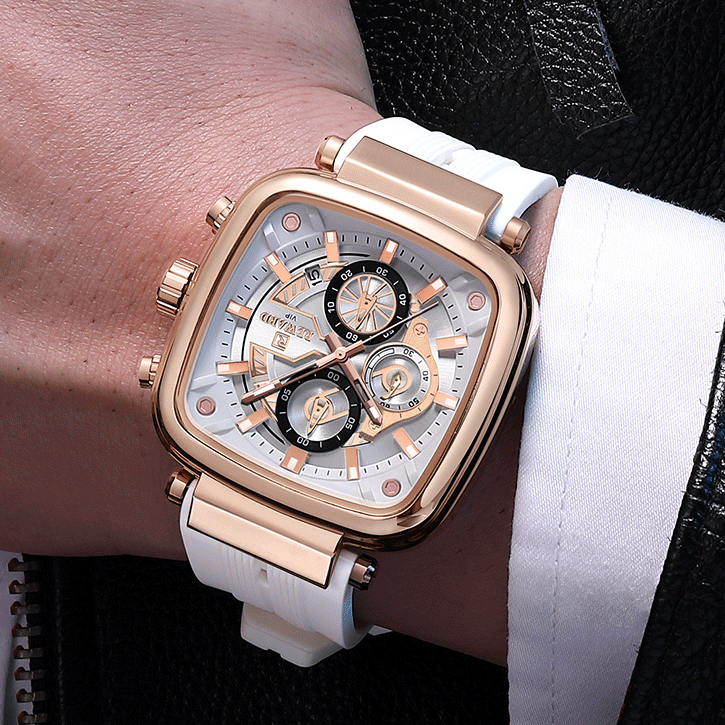 REWARD 831509 Waterproof Luminous Hands Men's Watches Chronograph Fashion Casual Quartz Wristwatch