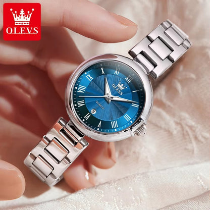 Hot Sale OLEVS 5608 New Women Watches Fashion Classic Fashion Waterproof Luminous Calendar Watch Elegant Quartz Women Watch 2026