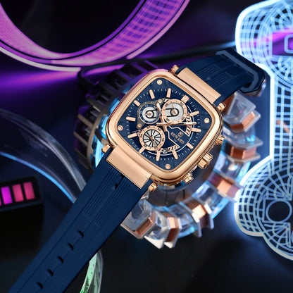 REWARD 831509 Waterproof Luminous Hands Men's Watches Chronograph Fashion Casual Quartz Wristwatch