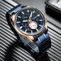 CURREN 8362 Watch Men Fashion Waterproof Quartz Watches Gold Sport Chronograph Date Male Clock