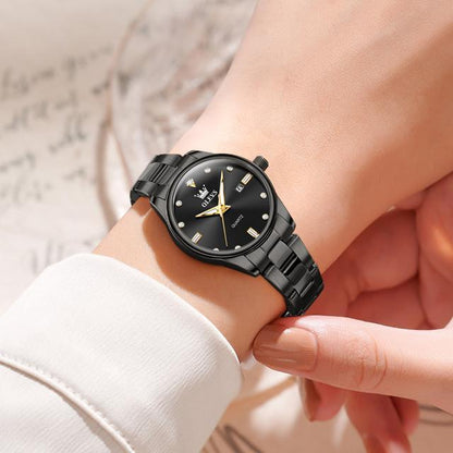 OLEVS 3621 Business Waterproof Luminous Women Luxury Quartz Female's Watch Fashion Wristwatch Elegant Date Display Ladies Watch