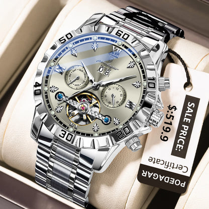 Automatic Mechanical Self Winding Poedagar 1420 Poedagar 1418 Poedagar 1423 Watch For Men